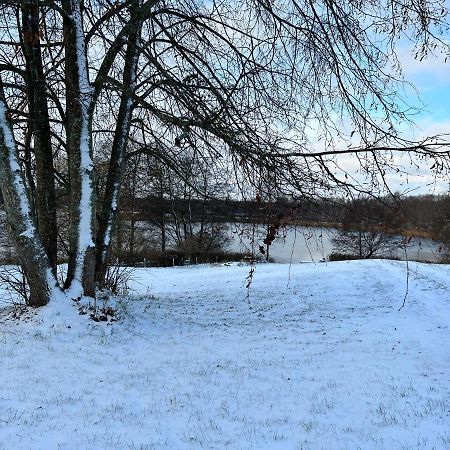 Domwigierski Pl -Jeziorki -Gr- Comfort-Ferienhaus-Polen - Wlasna Linia Brzegowa I Sauna Wysoki Most  Εξωτερικό φωτογραφία