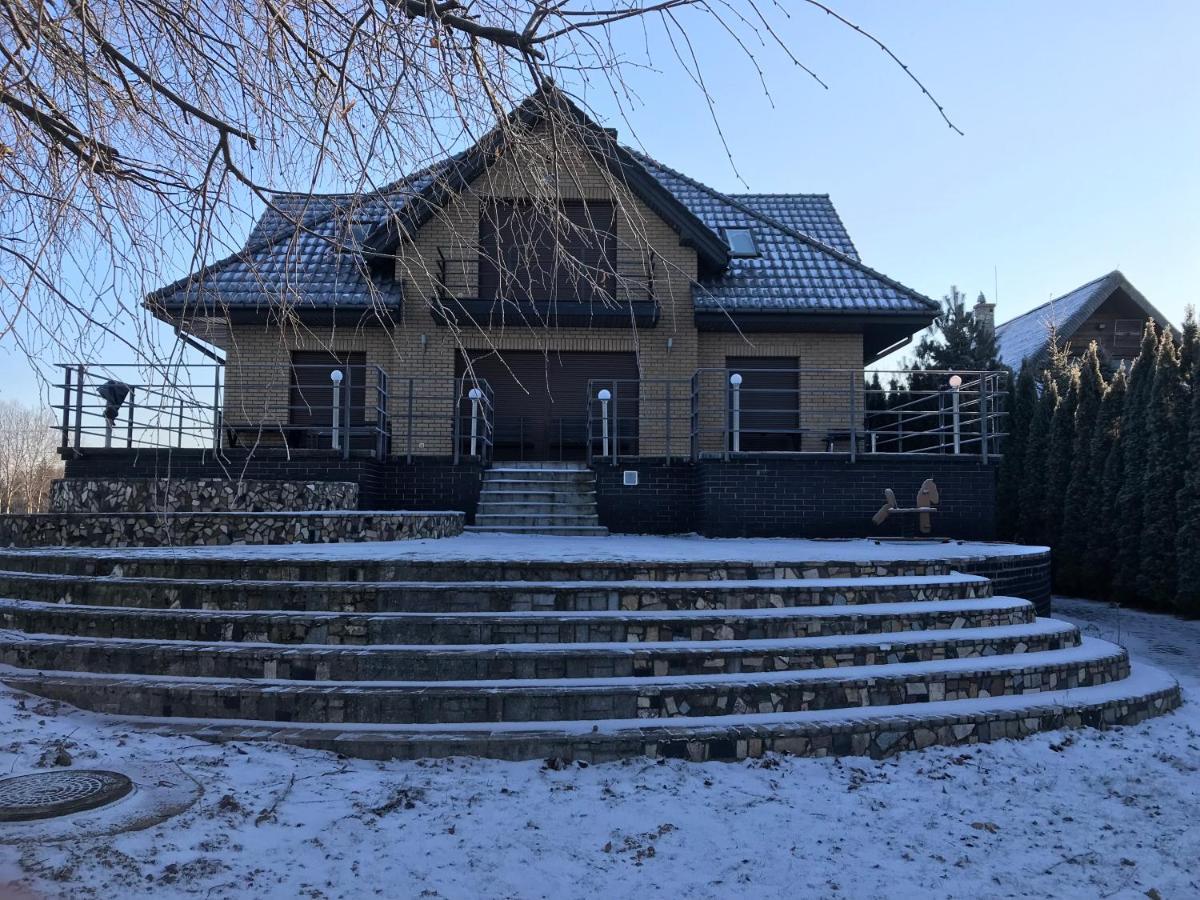 Domwigierski Pl -Jeziorki -Gr- Comfort-Ferienhaus-Polen - Wlasna Linia Brzegowa I Sauna Wysoki Most  Εξωτερικό φωτογραφία