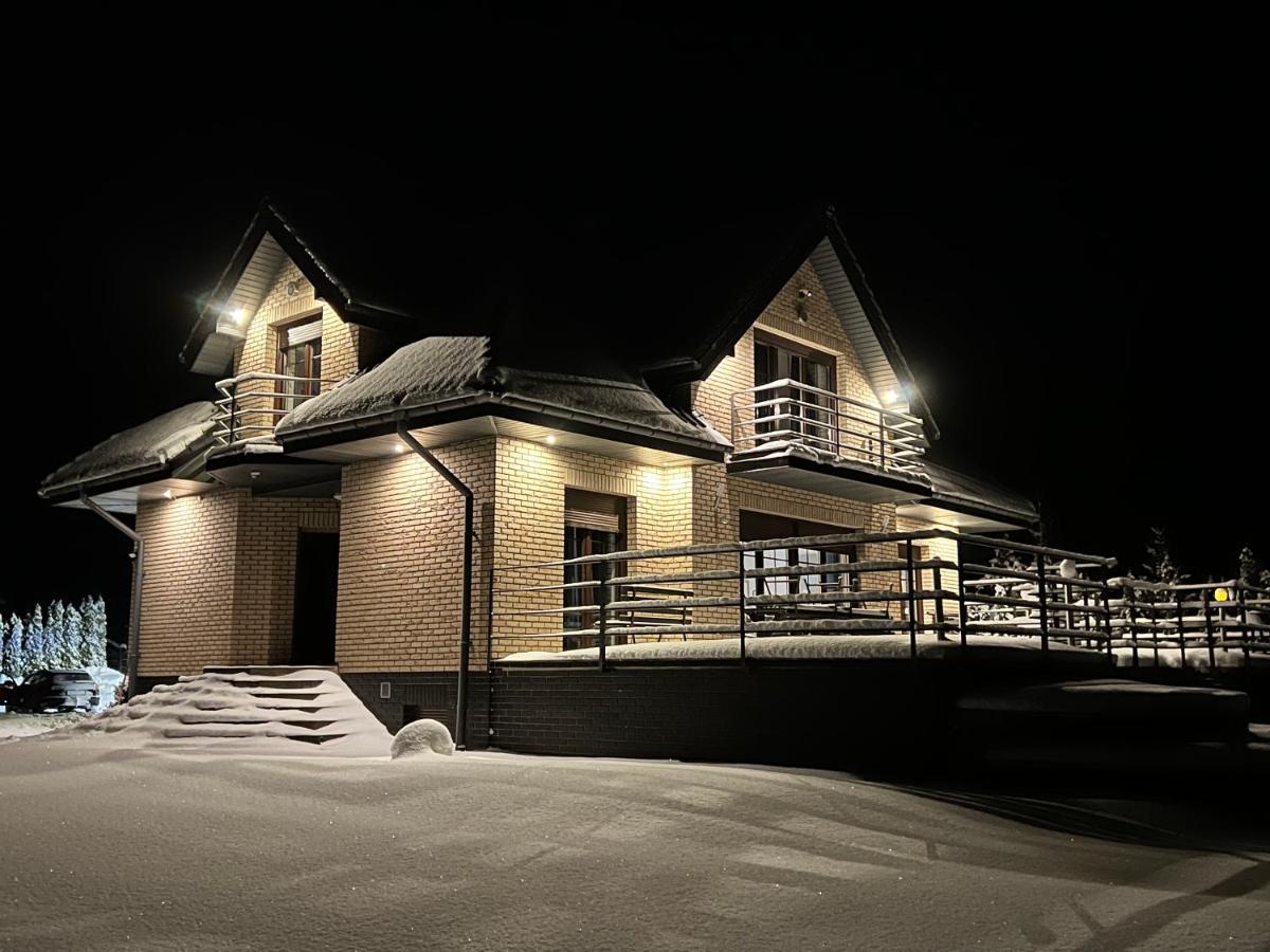 Domwigierski Pl -Jeziorki -Gr- Comfort-Ferienhaus-Polen - Wlasna Linia Brzegowa I Sauna Wysoki Most  Εξωτερικό φωτογραφία